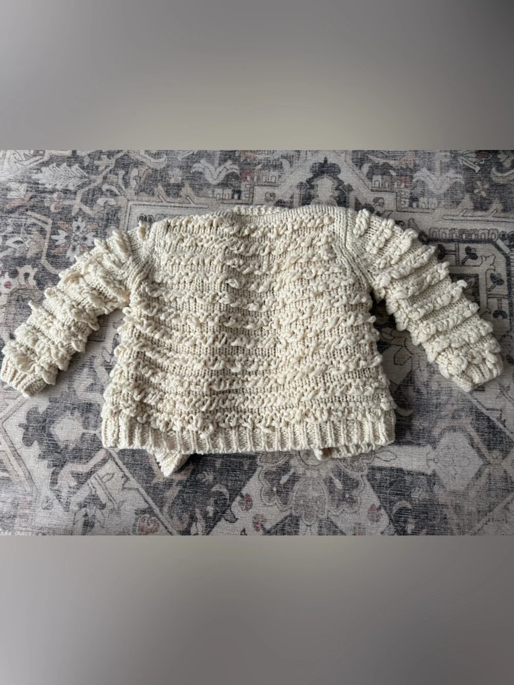 Ruler+ Cru Girls Loop Knit Sweater